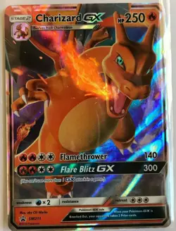 Charizard GX ULTRA RARE SM211 Promo Hidden Fates Pokemon Card NM Holo 2019 - Image 1