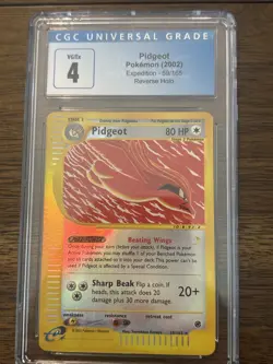 Pokemon Card TCG Graded Vintage Pidgeot 23/165 Expedition Reverse Holo CGC 5.5 - Image 1