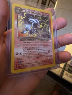 Pokemon Dark Houndoom 7/105 Neo Destiny Holo Rare Unlimited Edition Card - Image 1