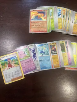 HUGE Reverse Holo Lot 100 Pokemon Cards Scarlet/Violet WHT MEW SSP JTG All NM - Image 2