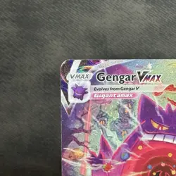 GENGAR VMAX 271/264 ALTERNATE ART SECRET SWSH08 FUSION STRIKE HOLO POKEMON CARD - Image 2
