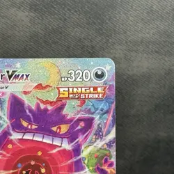 GENGAR VMAX 271/264 ALTERNATE ART SECRET SWSH08 FUSION STRIKE HOLO POKEMON CARD - Image 3