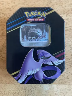 2023 Pokemon Crown Zenith Galarian Articuno Tin with 385 Cards 7 Reverse Holos - Image 2