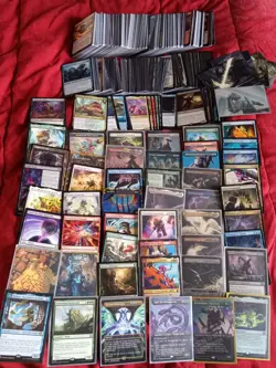 Magic The Gathering Mix Lot All Rarities LOTR Tamiyo TMNT 500+ Cards - Image 1