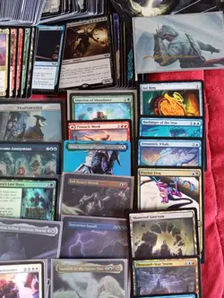 Magic The Gathering Mix Lot All Rarities LOTR Tamiyo TMNT 500+ Cards - Image 4