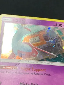 Latias SM87 Holo Promo Black Star Pokemon Card Holo 2021 - Image 3