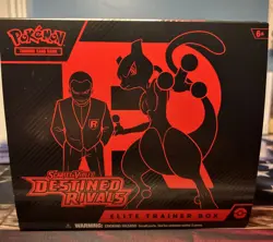 Pokemon TCG Scarlet & Violet Destined Rivals ETB Box - No Cards - Image 1
