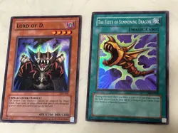 Yugioh Starter Deck Kaiba 43 Card Lot SDK Unlimited HEAVILY PLAYED - Image 2