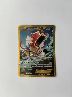 Pokemon TCG - Gyarados EX Secret Rare Card 123/122 - XY Breakpoint NM - Image 1