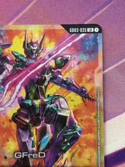 GFreD Gundam Card Game Steel Requiem GD03-035 LR - Image 3