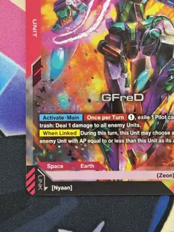 GFreD Gundam Card Game Steel Requiem GD03-035 LR - Image 5
