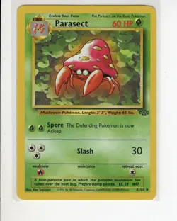 PARASECT JUNGLE SET POKEMON CARD 41/64 LP - Image 1