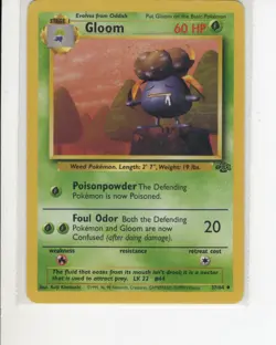 GLOOM JUNGLE SET POKEMON CARD 37/64 LP - Image 1