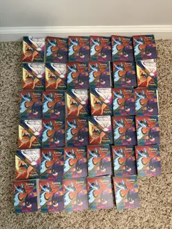 Lot of 35 Pokemon Mini Portfolio Binder Folders for Pokemon Cards New NO PACKS - Image 1
