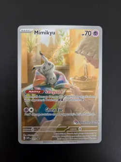 Mimikyu SVP075 Pokemon Center Stamped S&V Black Star Promo NM - Image 1