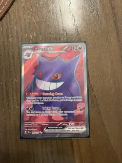 Pokemon TCG Gengar EX 193/162 Temporal Forces Illustration Rare Card NM - Image 1