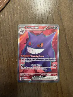 Pokemon TCG Gengar EX 193/162 Temporal Forces Illustration Rare Card NM - Image 2