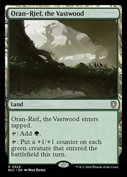 Magic The Gathering MTG ORAN-RIEF, THE VASTWOOD Bloomburrow NM Near Mint - Image 1