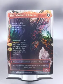 MTG Final Fantasy English Clive, Ifrit's Dominant Borderless 0318 Foil - Image 2