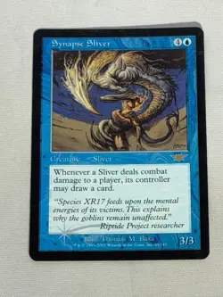 MTG FOIL Synapse Sliver Legions Magic the Gathering - Image 1