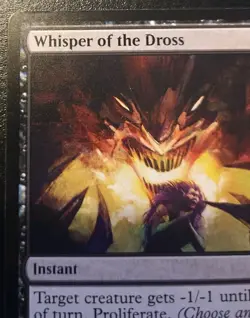 Whisper Of The Dross 117/271 Common Phyrexia All Will Be One Magic The Gathering - Image 2