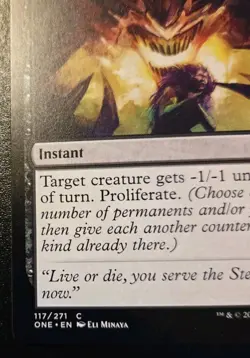 Whisper Of The Dross 117/271 Common Phyrexia All Will Be One Magic The Gathering - Image 4