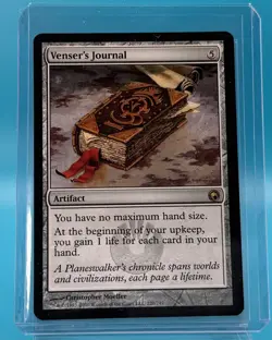 Venser's Journal Scars of Mirrodin MTG - Image 1