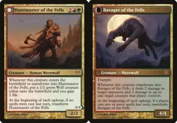 Huntmaster of the Fells // Ravager of the Fells - Foil DKA LP MTG - Image 1