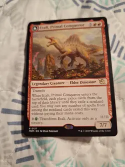 x1 Etali, Primal Conqueror // Etali, Primal Sickness MOM MTG 137 RARE M/NM 1x - Image 1