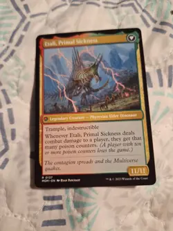 x1 Etali, Primal Conqueror // Etali, Primal Sickness MOM MTG 137 RARE M/NM 1x - Image 2