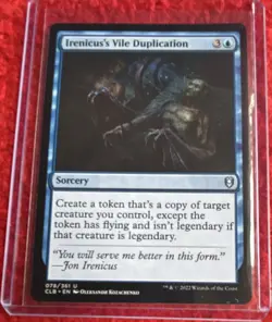 Wizards of the Coast Irenicus's Vile Duplication Uncommon CLB 078 2022 English - Image 1