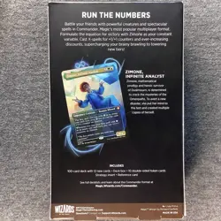 MTG Secrets Of Strixhaven Quandrix Unlimited Commander Deck New/Sealed - Image 2