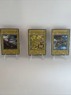 Yugioh Duelist Kingdom + Glory of the Kings Hand + Set Sail for the Kingdom NM - Image 1