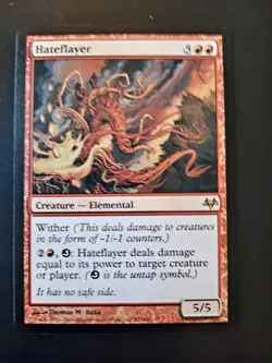 Wizards of the Coast Magic: The Gathering Hateflayer Eventide Red Creature 55 - Image 1