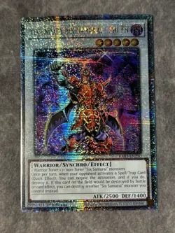Yu-Gi-Oh! Legendary Six Samurai - Shi En RA03-EN250 Quarter Century Secret Rare - Image 1