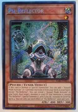 Yugioh PSI-Reflector RA05-EN013 Secret Rare 1st Edition - Image 1