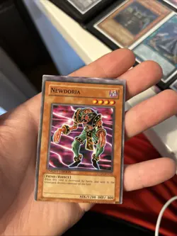 Yugioh Newdoria GLD1 1 MINT LIMITED Misprint Miscut Anime Bakura - Image 3