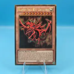 Slifer the Sky Dragon PGLD-EN032 Premium Gold Unlimited Edition LP - Image 1