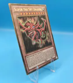 Slifer the Sky Dragon PGLD-EN032 Premium Gold Unlimited Edition LP - Image 2