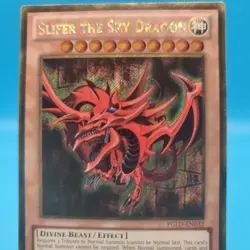 Slifer the Sky Dragon PGLD-EN032 Premium Gold Unlimited Edition LP - Image 3
