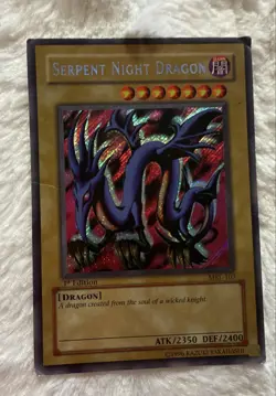 Yu-Gi-Oh! Serpent Night Dragon MRL-103 Magic Ruler 1st Edition - Image 1