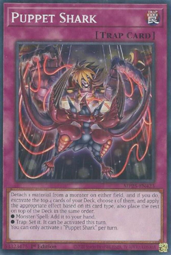 Yugioh - Puppet Shark - MP25-EN423 - Common - NM/M - Image 1