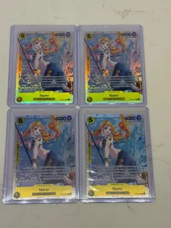 One Piece Extra Booster Heroines Edition 4x Nami SR EB03-053 - Play Set NM - Image 1