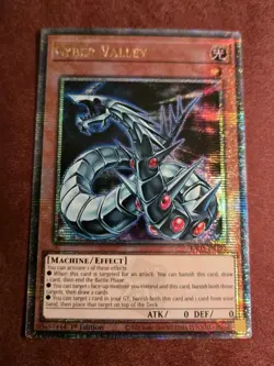 *EURO ENGLISH* Cyber Valley Quarter Century Secret 1st Ed RA03-EN192 NM Yugioh - Image 1