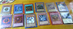 Original Lot of 12 Konami Trading Cards YUGIOH - Image 1