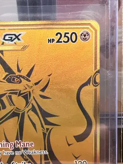 Pokemon Solgaleo GX Black Star Promo Full Art Holo Card SM104a - Image 4