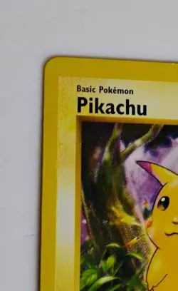 Pikachu Red Cheeks Shadowless 58/102 Base Set Pokemon Card WOTC - Image 5