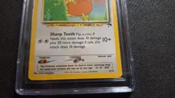 💎CGC 9 💎 MINT 2001 Raticate Pokemon Southern Islands promo Vintage card 6/18 - Image 4
