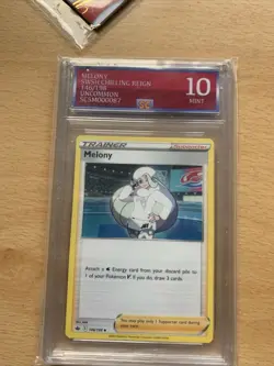 Melony - 146/198 - Uncommon Trainer Card - Chilling Reign - Pokemon - Graded 10 - Image 1
