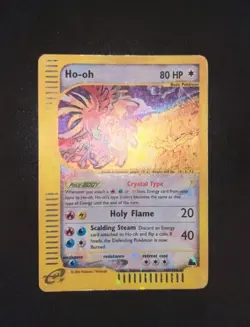 Pokemon Card-Ho-Oh-Skyridge-Holo-149/144-Crystal-ENG-Good - Image 1